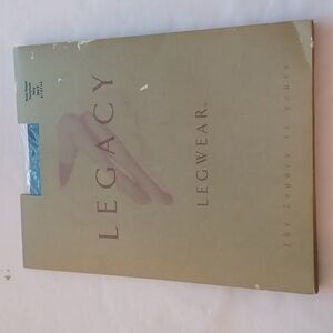Legacy legwear bodyshaper pantyhose navy size E new